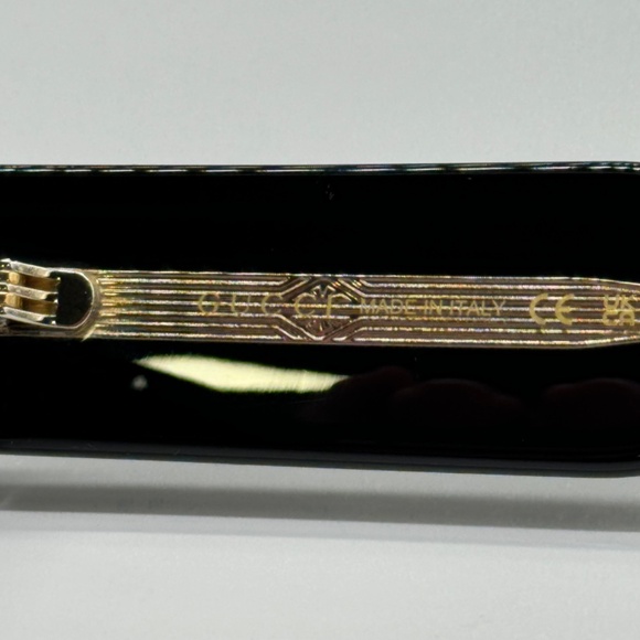 NEW GG1528S 001 GUCCI BLACK GREY SQUARE WOMEN GUCCI SUNGLASSES - Picture 12 of 14